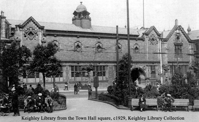 Keighley Library view c1929