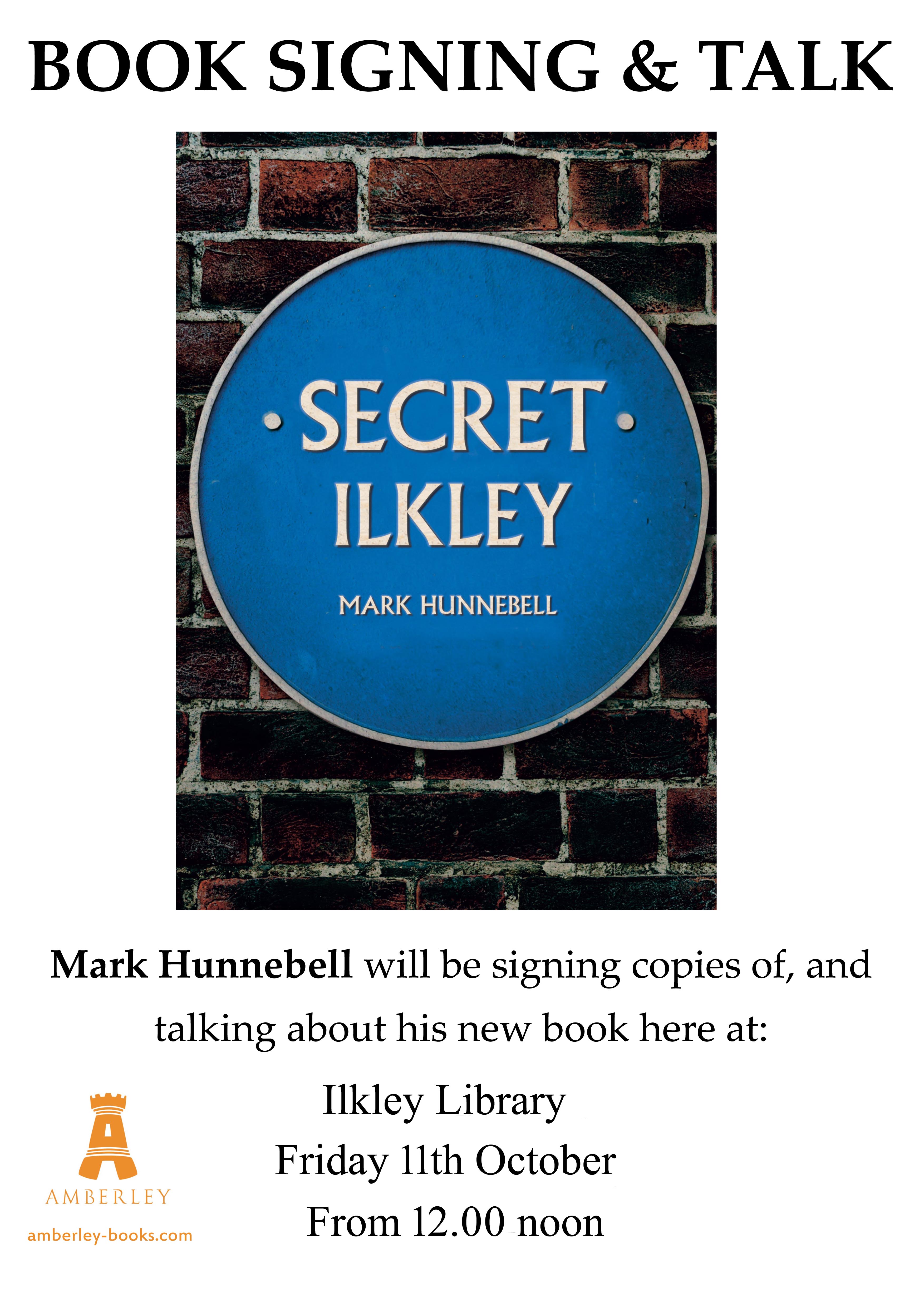 Signing Poster BOOK SIGNING The Grove Bookshop