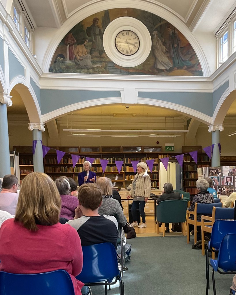Veronica Bird speaking at event