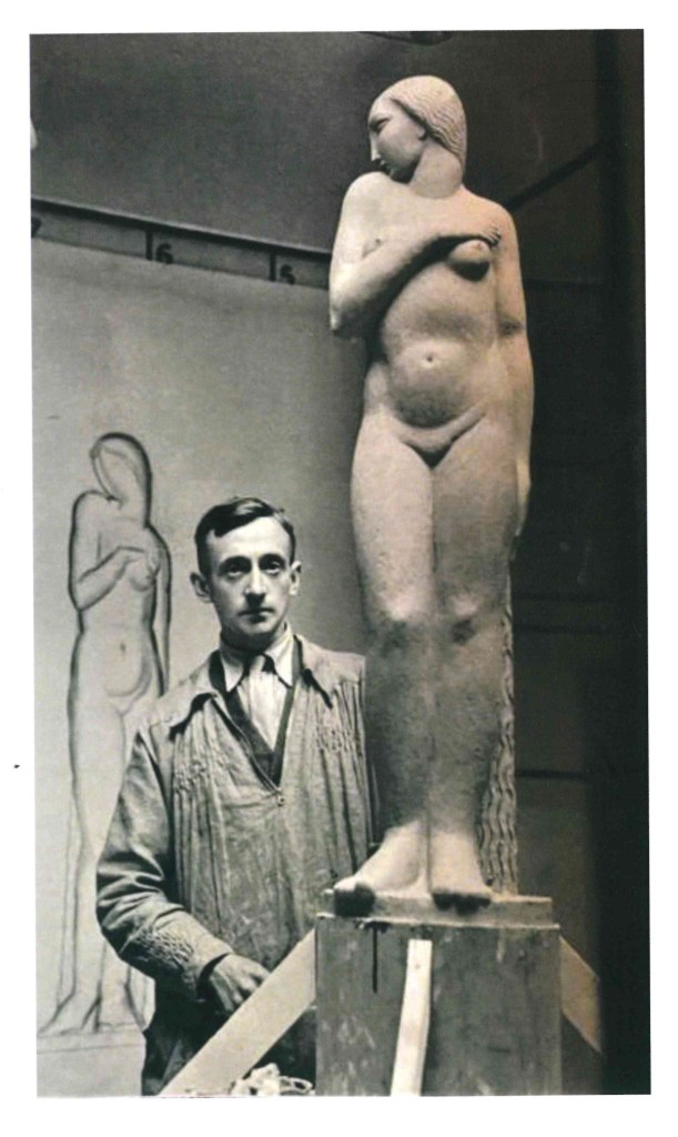 John Demaine sculpture